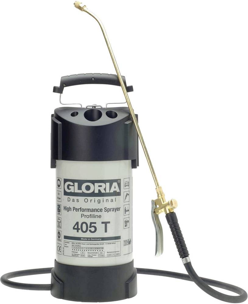 Gloria Haus and Garten 000406.0000 405 T Profiline Drucksprüher 5l