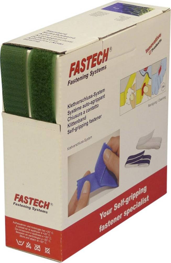 FASTECH B25-STD033510 Klettband zum Aufnähen Haft- und Flauschteil