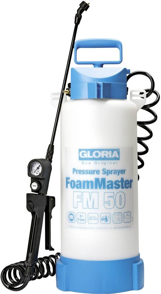 Gloria Haus und Garten 000660.0000 FoamMaster FM 50 Drucksprüher 5l