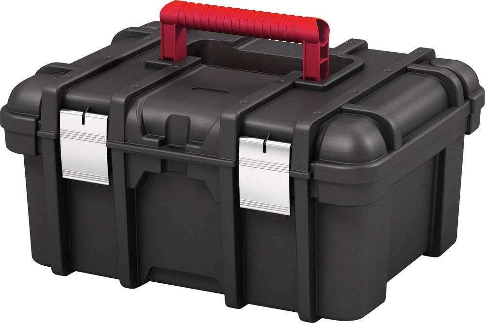 KETER 238279 Wide Werkzeugkasten unbestückt black