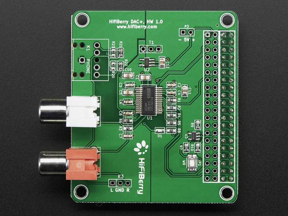 HiFiBerry RB-Hifiberry2 Raspberry Pi B+ Erweiterungs-Platine