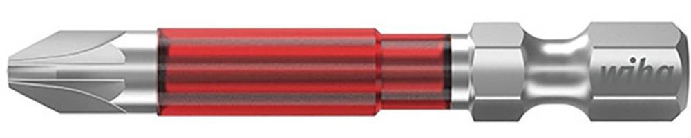 Wiha 42121 Kreuzschlitz-Bit PZ 1 Molybdän-Vanadium-Stahl gehärtet