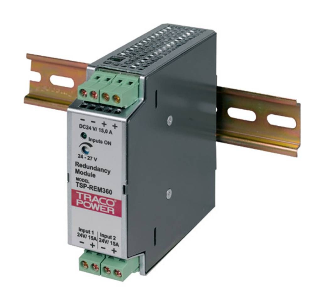 TracoPower TSP-REM360 Hutschienen-Redundanz-Modul (DIN-Rail) 15000mA