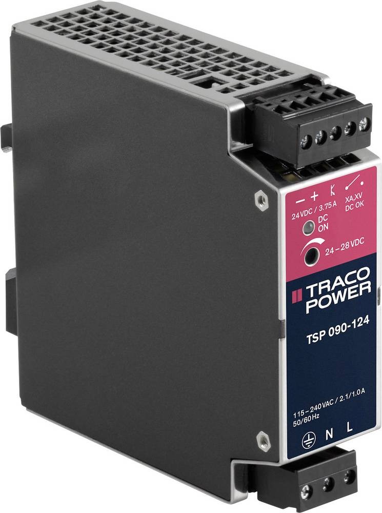 TracoPower TSP 090-124N Hutschienen-home charger (DIN-Rail) 3750mA