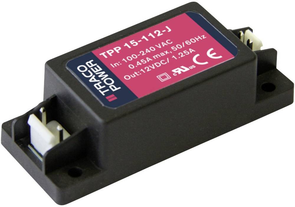 TracoPower TPP 15-109-J Schalthome charger 9 V/DC 1.67A 15W