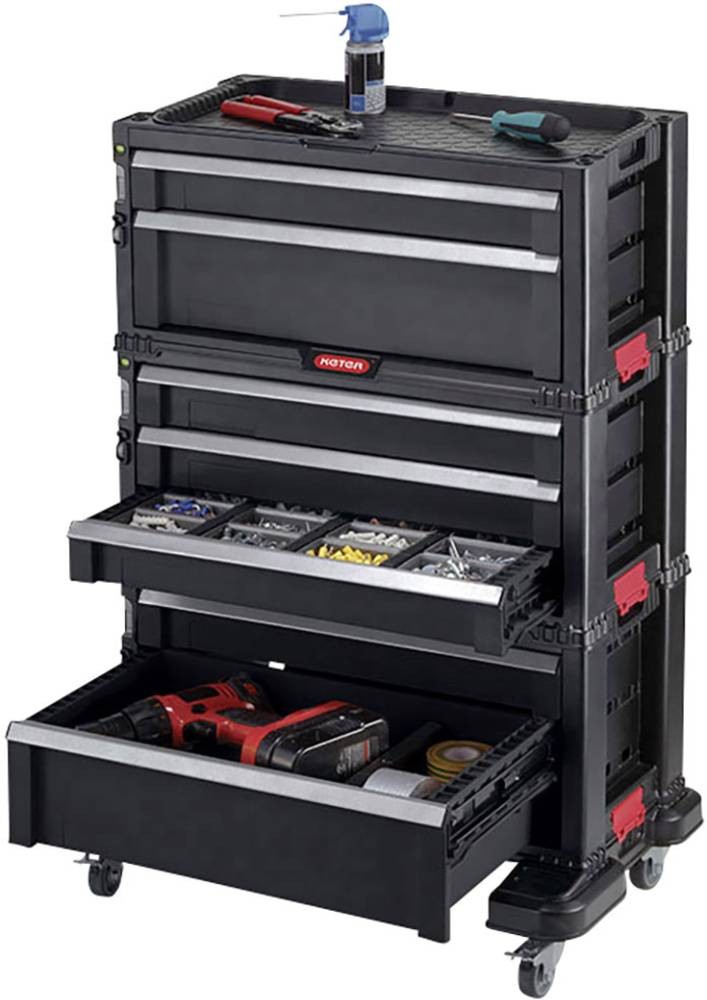 KETER 238557 Werkzeugwagen - black