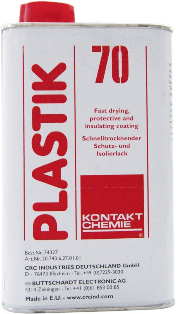 Kontakt Chemie PLASTIK 70 74327-AA Isolier- und Schutzlack 1l