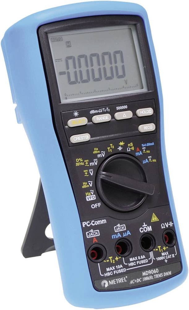 Metrel MD 9060 SN Hand-Multimeter digital CAT IV 1000V Anzeige (