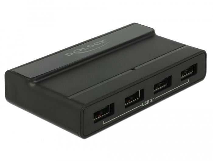 DeLOCK External USB 3.1 Hub 4 Port with 10 Gbps - DeLOCK External USB