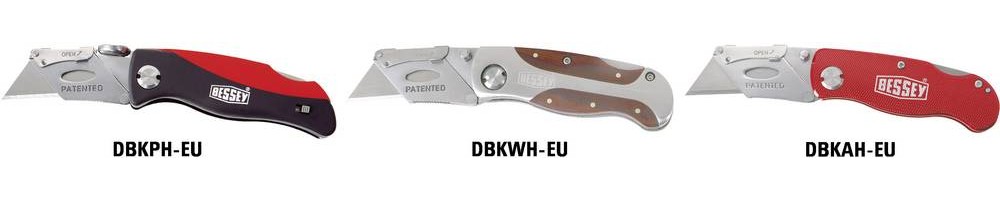 Bessey DBKAH-EU Klingen-Klappmesser with Aluminiumgriff DBKAH-EU 1 St.