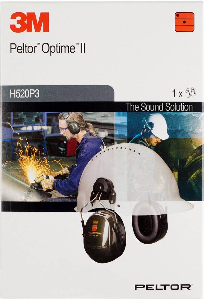 3M H520P3E-410-GQ cuffia per la protezione dell'udito - 3M H520P3E-