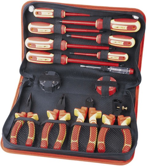 Brüder Mannesmann M11214 Werkzeugset VDE 14teilig
