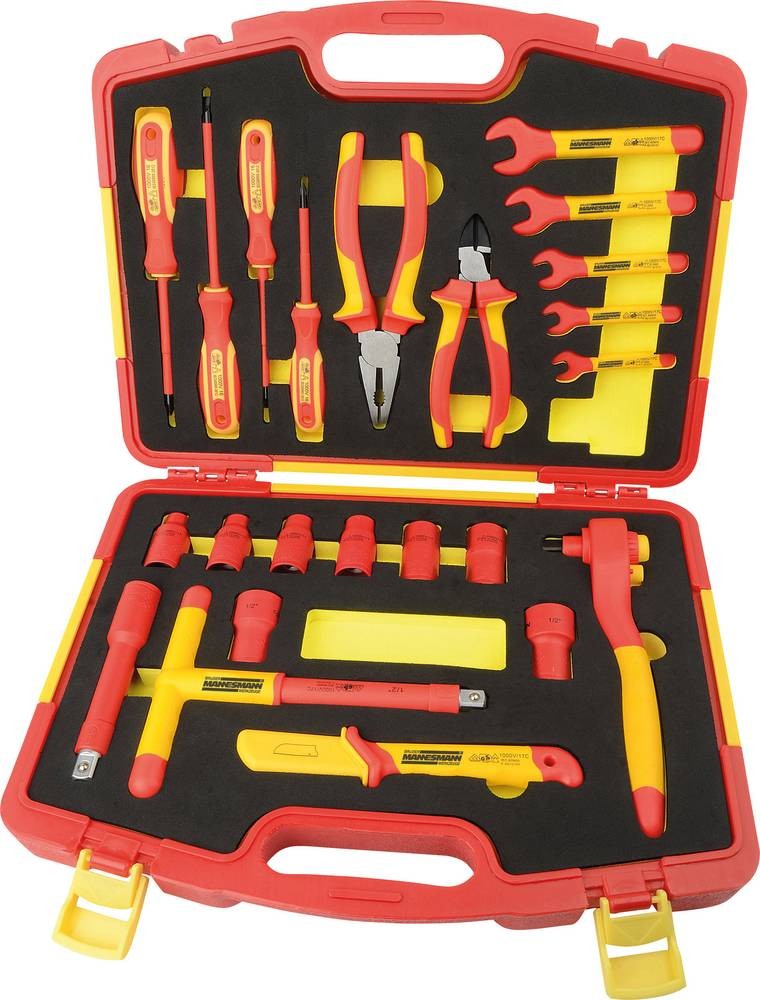 Brüder Mannesmann M11212 Werkzeugset VDE 24teilig