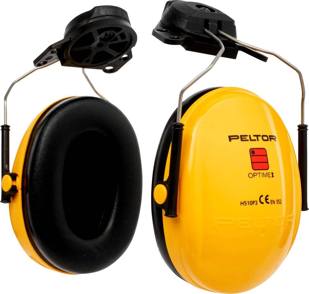 3M Peltor Gehörschutz OPTIME I EN 352-1-3 SNR 26 dB f.Helm m.30mm-