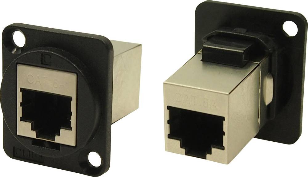 Cliff CP30225S RJ45-Durchführung CP30225S Polzahl Sensoren 8P8C 1 pc(