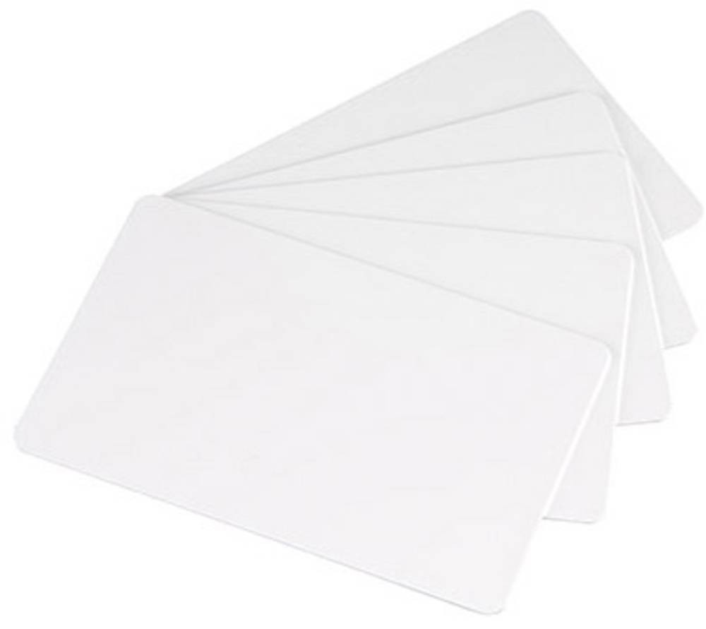 Zebra Premier PVC Card, 30 mil (5 packs x 100) - Zebra Premier PVC