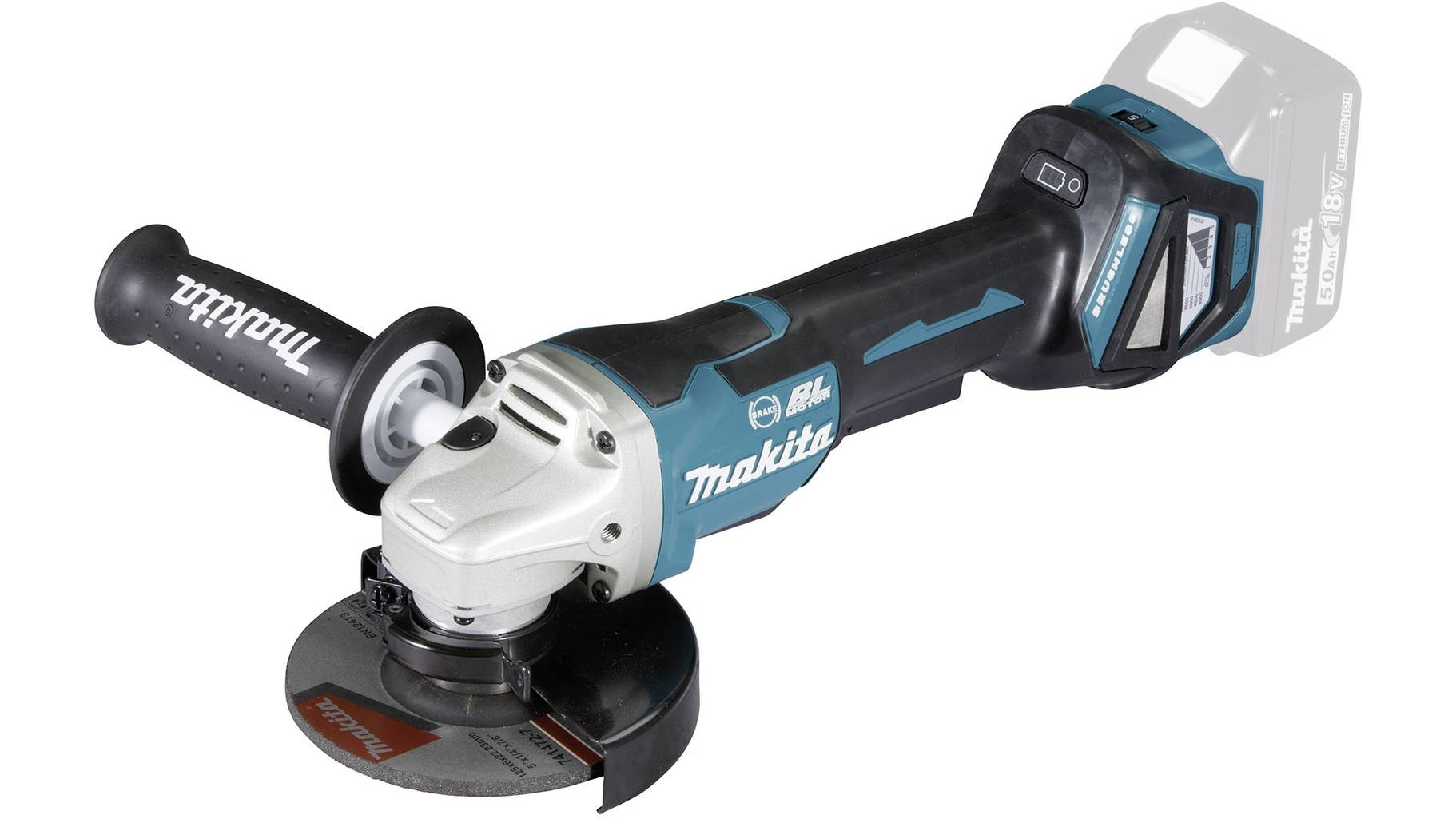 Makita DGA517Z Akku-Winkelschleifer 125mm 18V (without Akku)