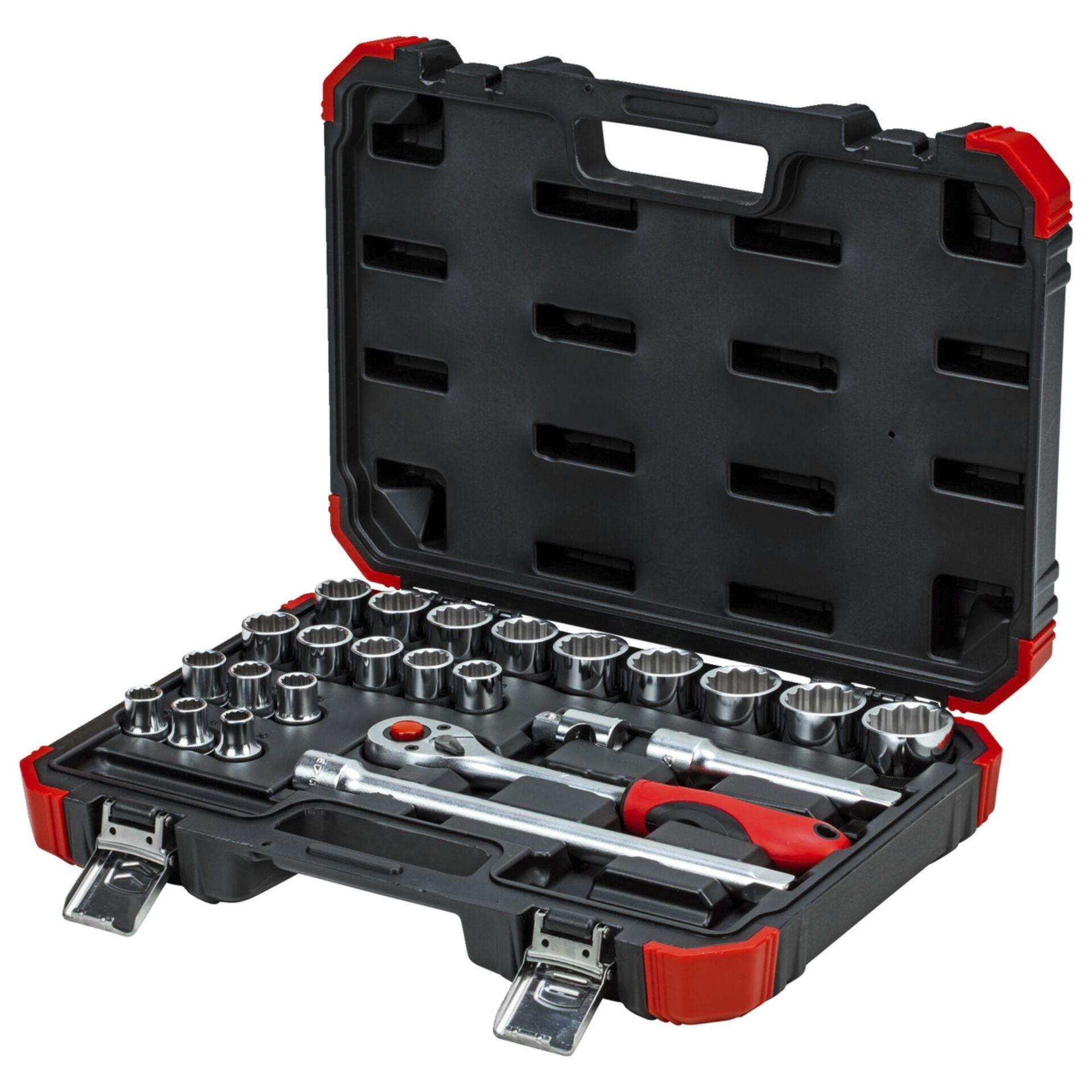Gedore rouge R69013024 Steckschlüsseleinsatz-Set 24teilig 3300056