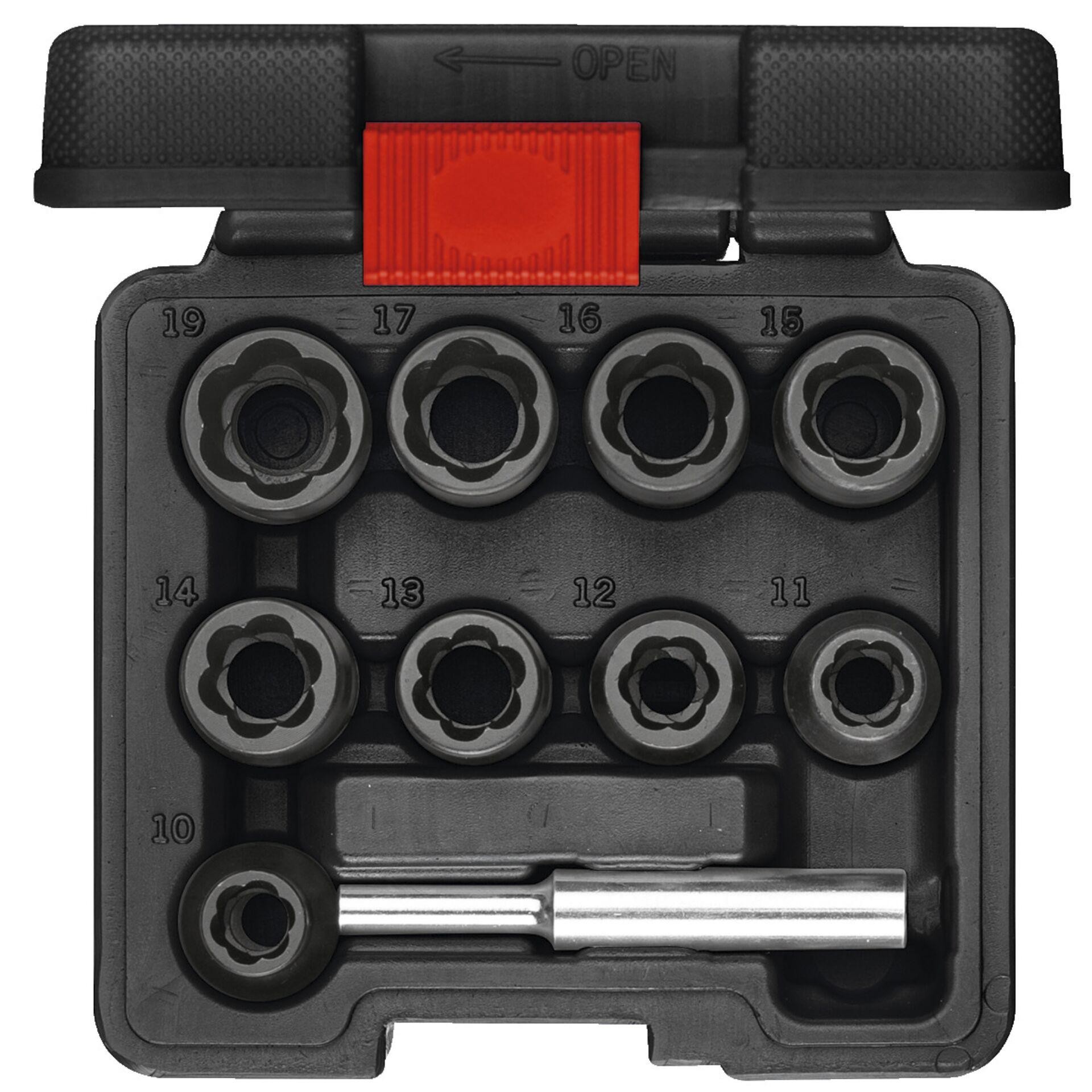 Gedore rouge 3300034 Ausdreher-Satz 1/2\ 10-teilig