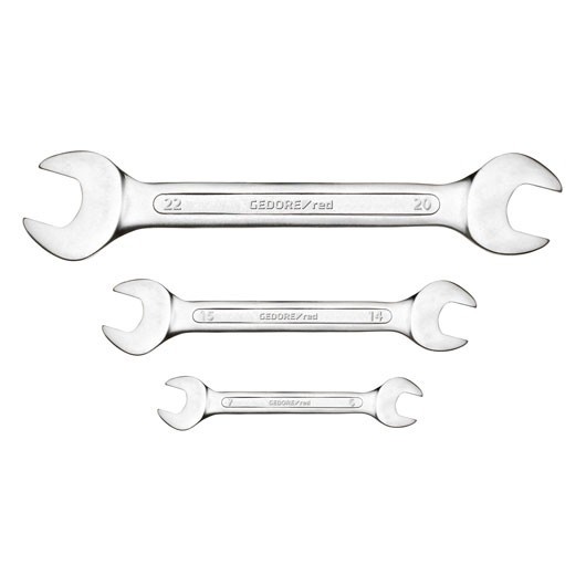 Gedore rouge 3300959 R05105008 double-Maulschlüssel-Satz 8teilig