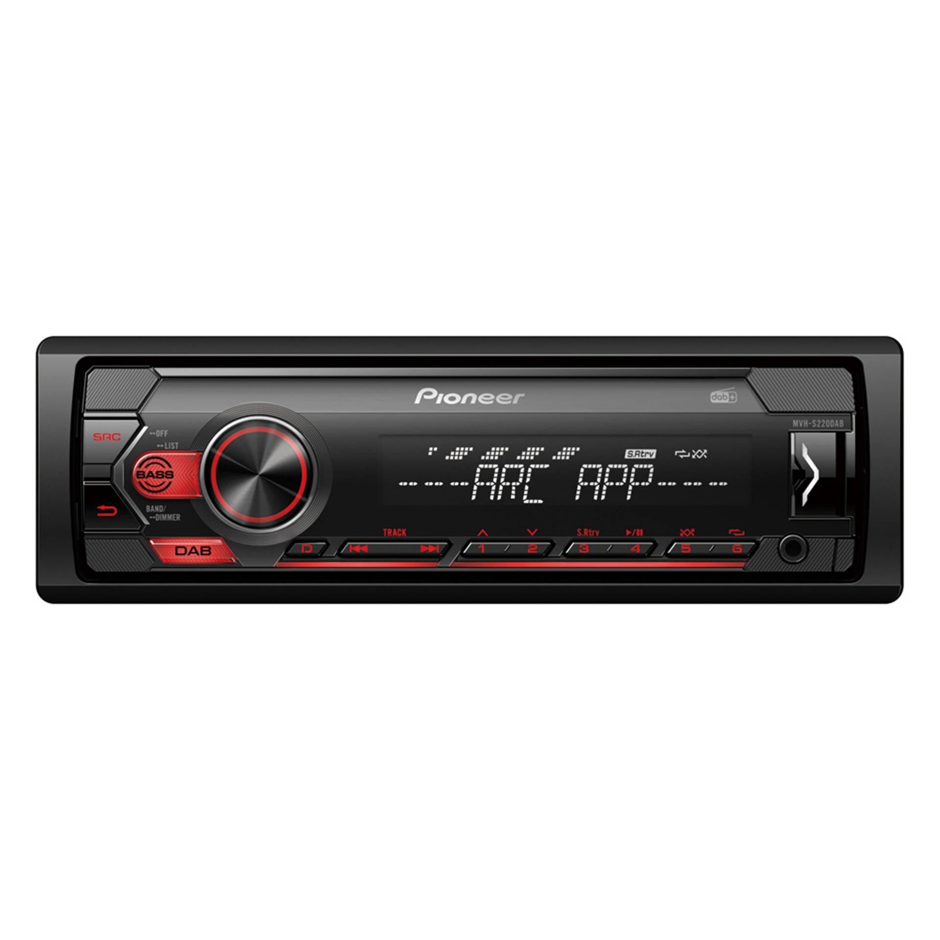 Pioneer MVH-S220DAB car stereo DAB+ Tuner
