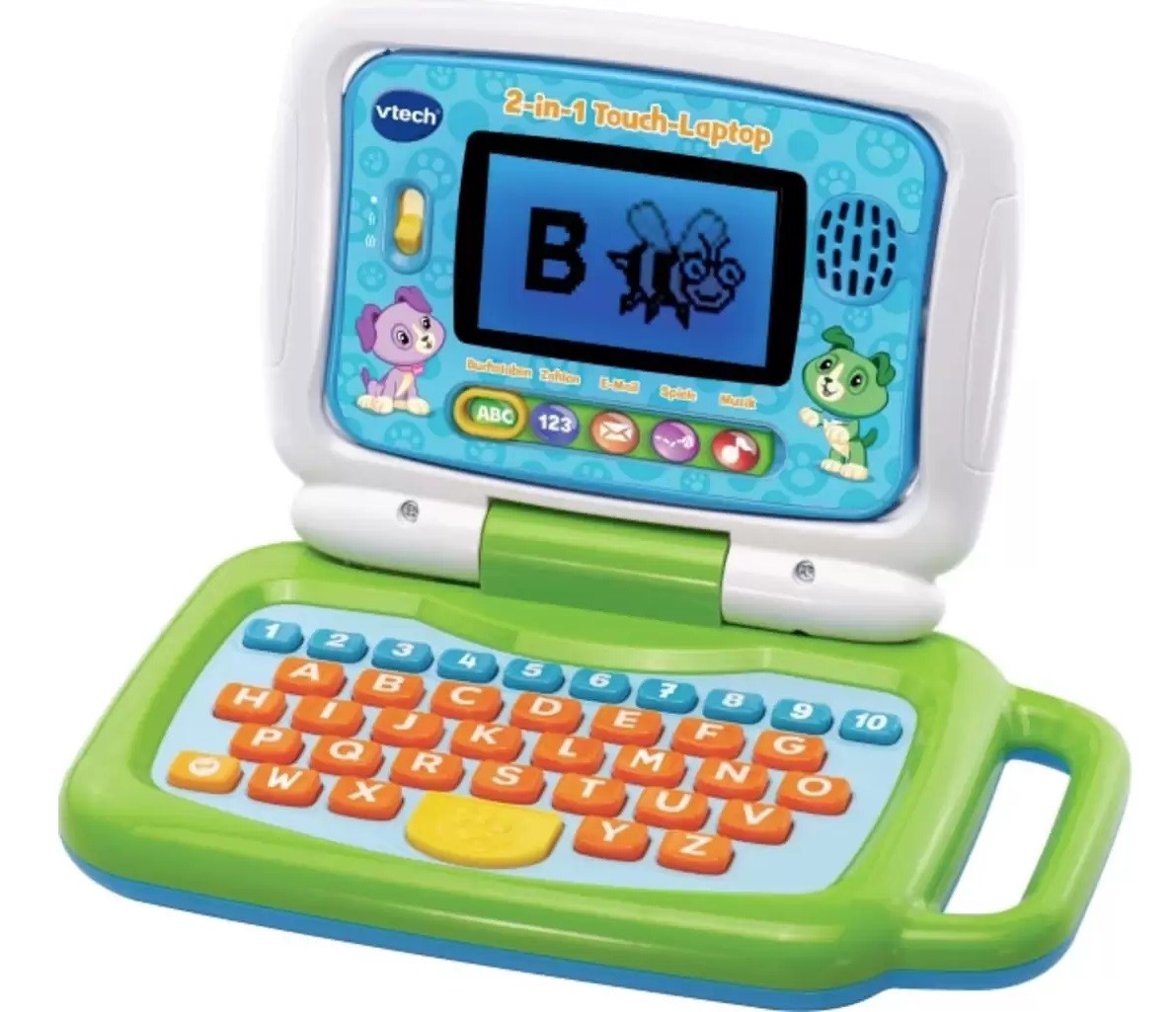 VTech 80-600904 2-in-1 Touch-Laptop Vorschulspielzeug - grün