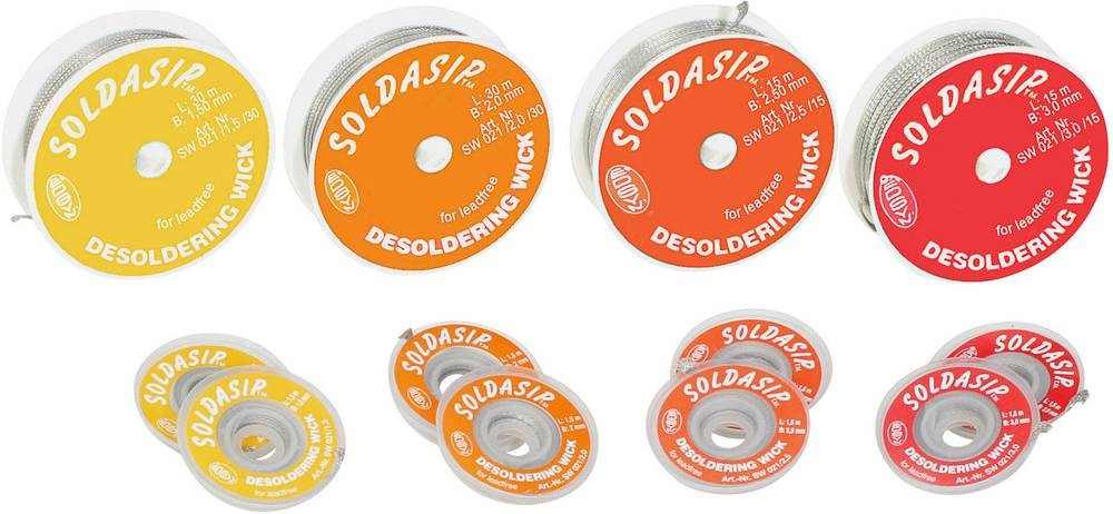 Edsyn SW021/3,0/15C Entlötlitze Länge 15m Breite 3.0mm