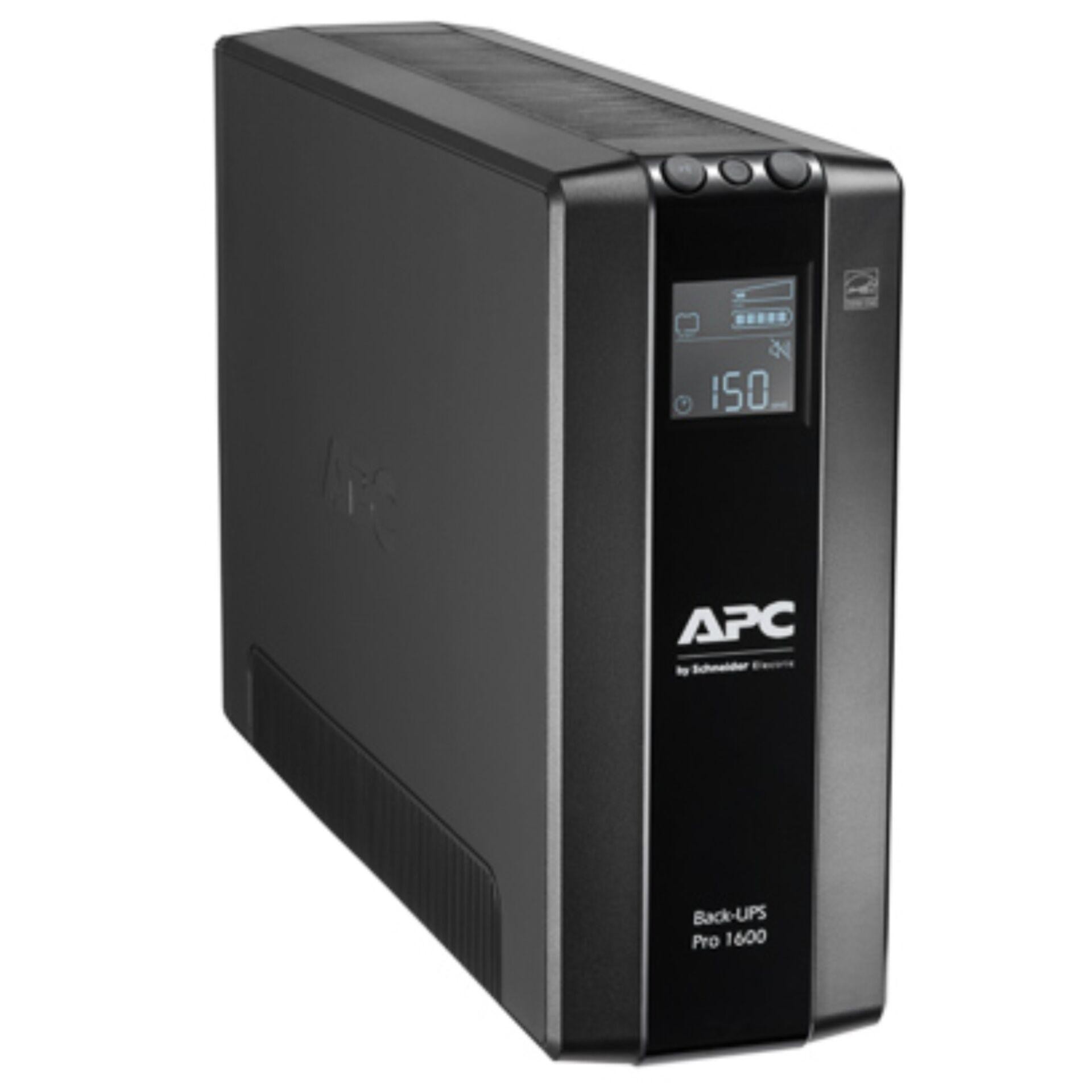 APC Back-UPS Pro, 1600VA/960W, Tower, 230V, 8x IEC C13 outlets, AVR,