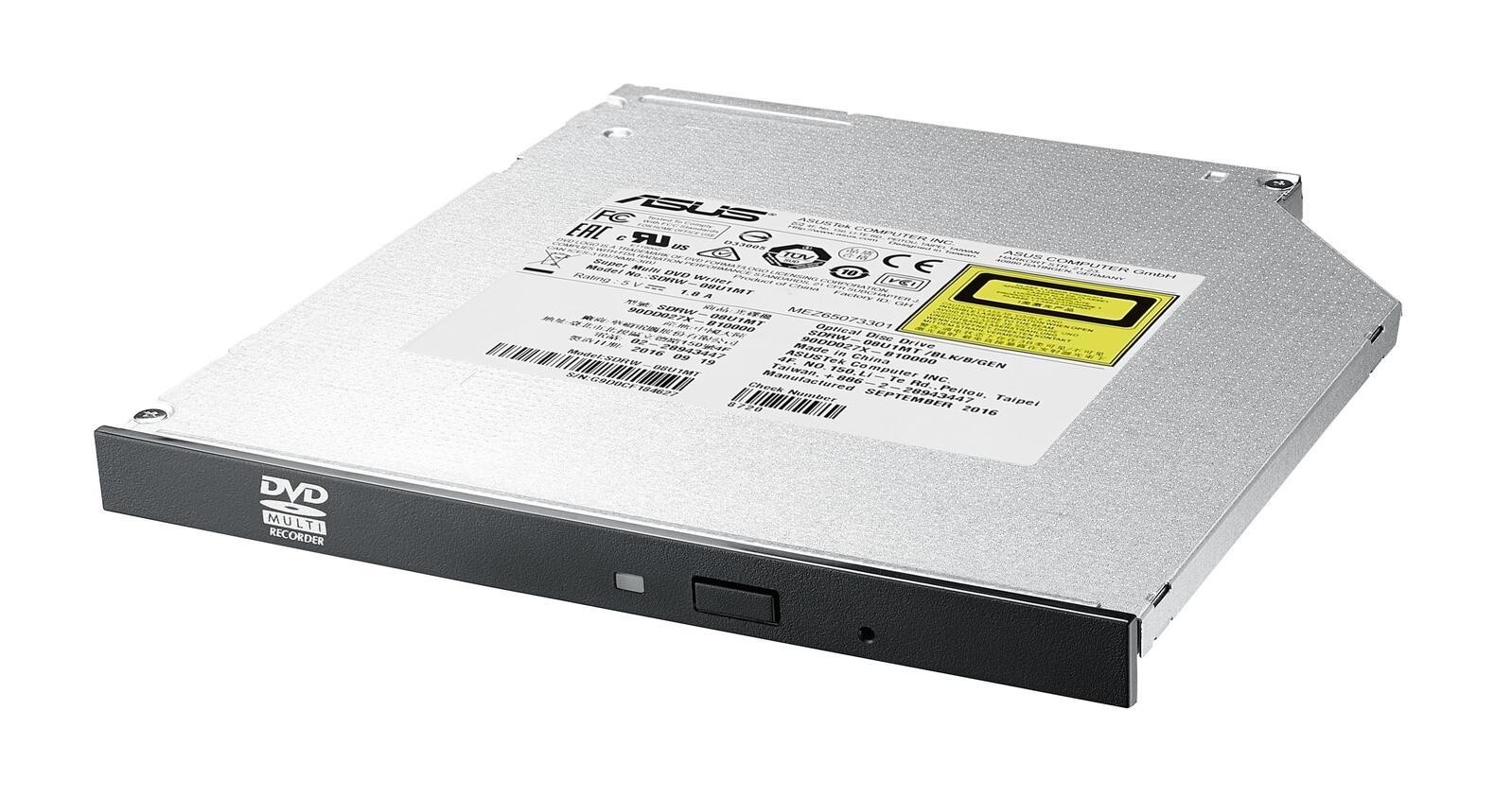 ASUS SDRW-08U1MT lecteur de disques optiques Interne DVD-RW Noir -