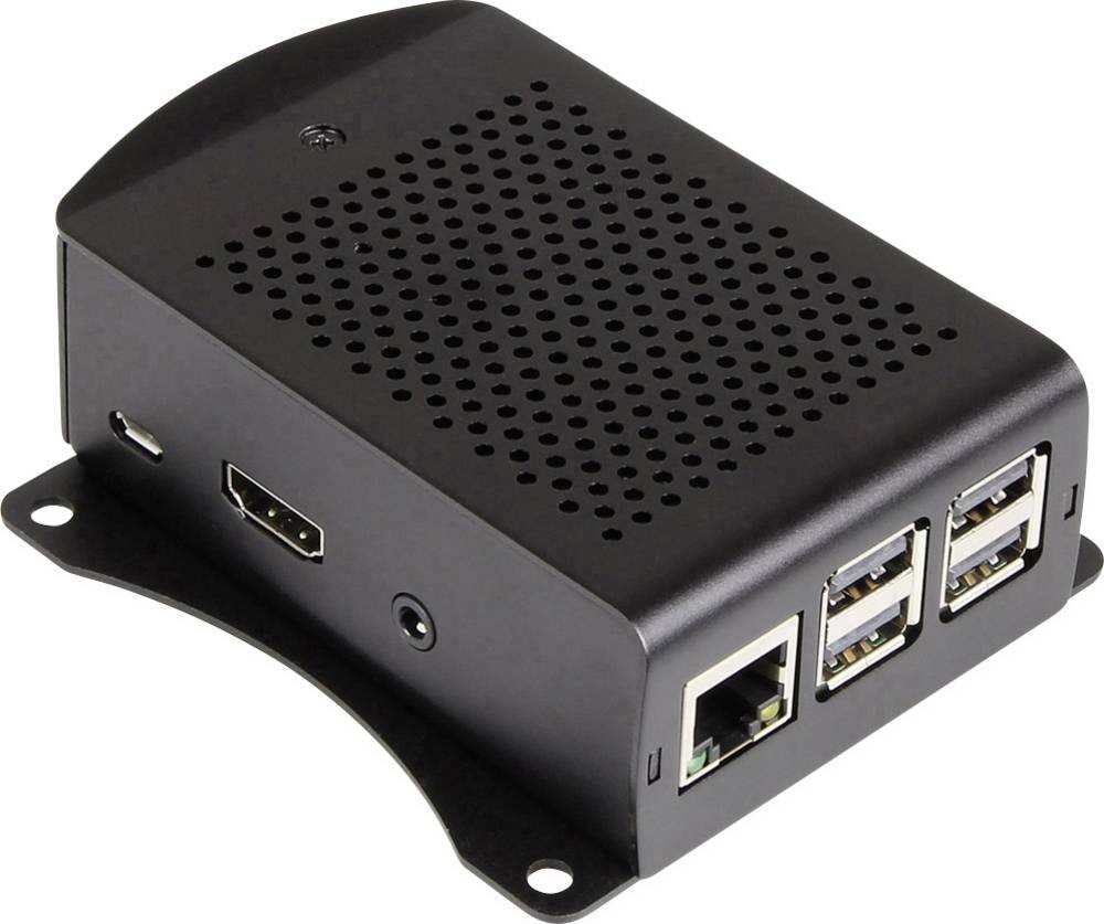 Joy-iT RB-ALUCASEP4+06 development board accessory Case Black - Joy-