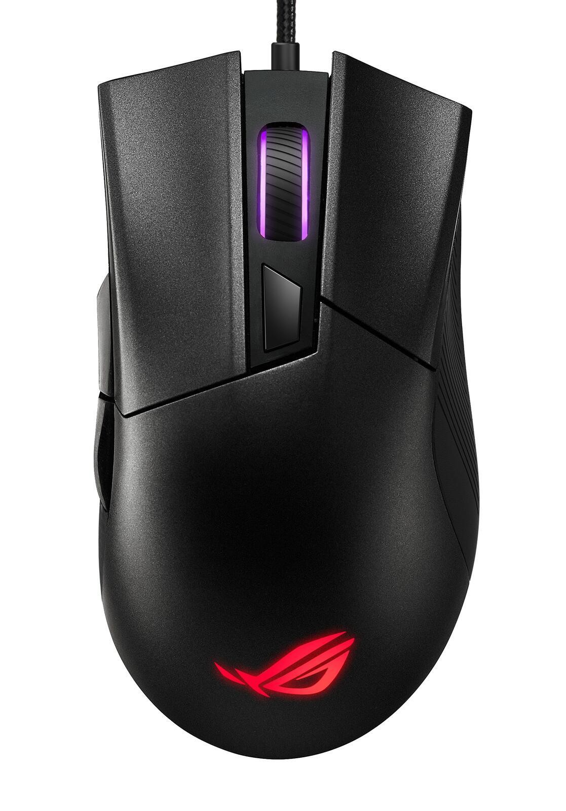 ASUS ROG Gladius II Core mouse Gaming Right-hand USB Type-A Optical
