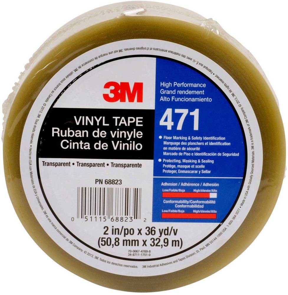 3M 471F 471T5033 PVC-Klebeband Transparent (L x B) 33m x 50mm 1St.