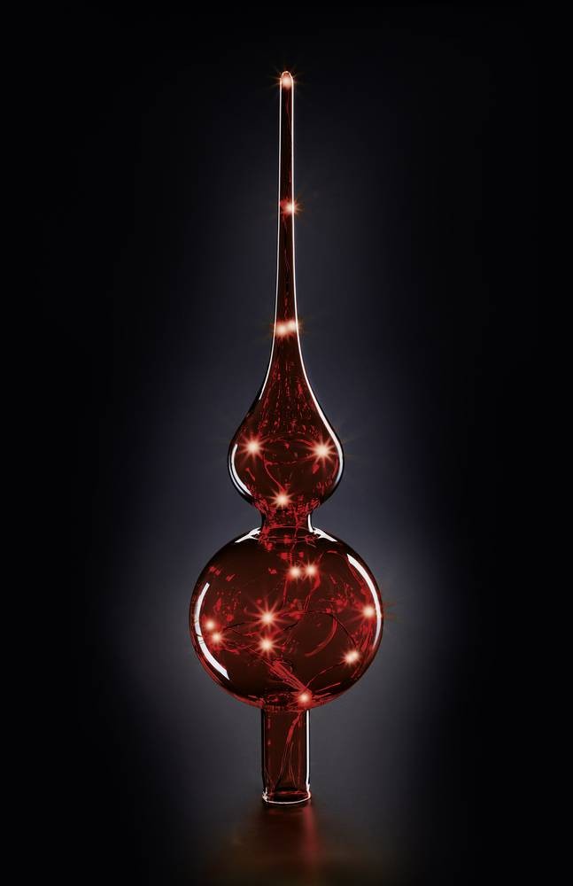 Krinner Lumix Tree Topper Rot - Krinner Lumix Tree Topper Rot,