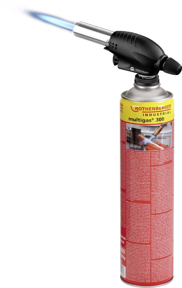 TOOLCRAFT Lötlampe 1500°C incl. Gasflasche 1 pc(s)