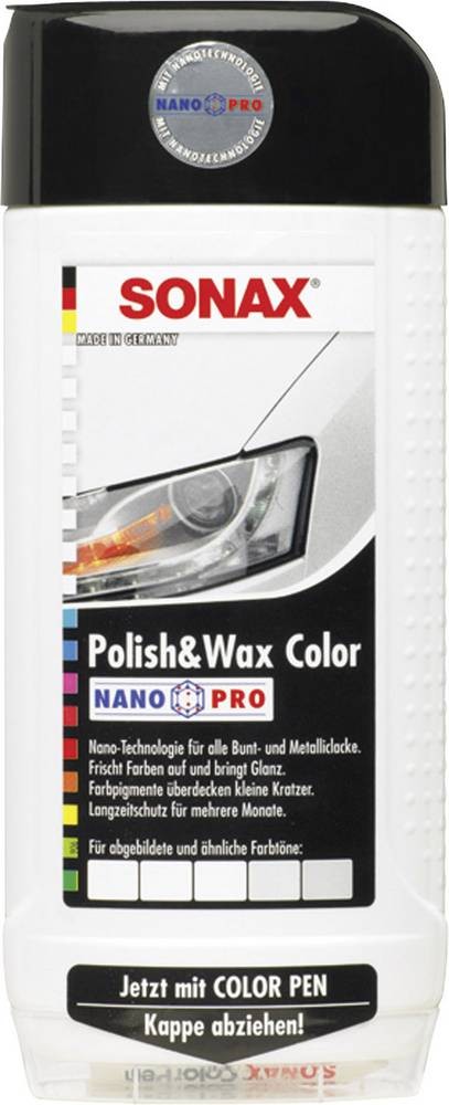Sonax Polish & Wax Color 296000 Autopolitur, Autowachs 500ml