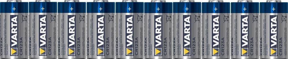 Varta 06205 CR123A Lithium - Varta 06205, CR123A, Lithium, 3 V, 10 pc(