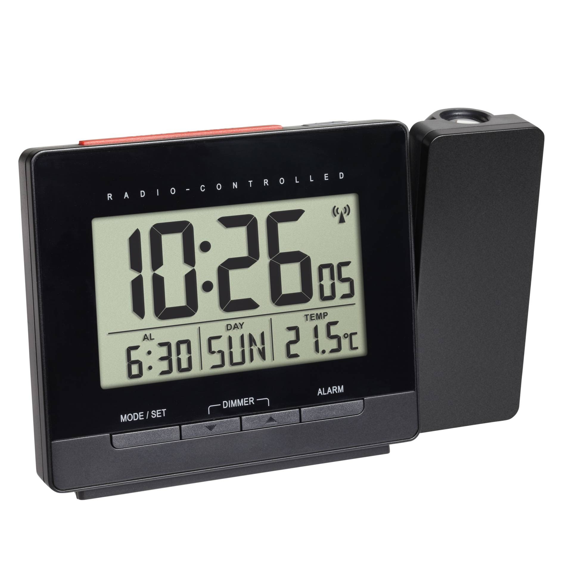 TFA Dostmann 60.5016.01 Funk alarm clock digital black
