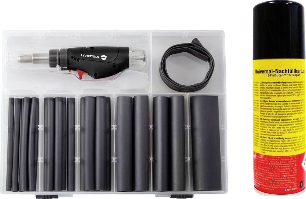 TOOLCRAFT HSK-27 1300°C Lötkolben-Set mit 27tlg. Schrumpfschlauch