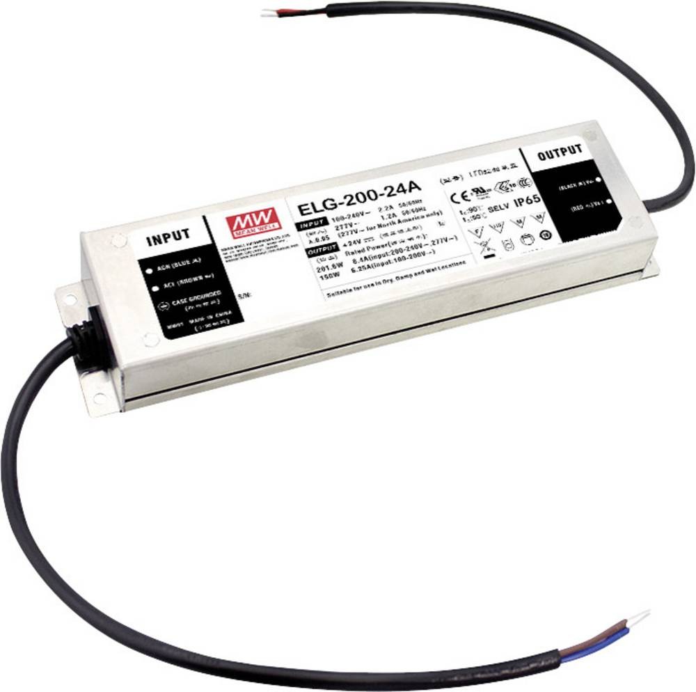 MEAN WELL ELG-200-C2100DA-3Y LED-Treiber Konstantstrom 201.6W 2100mA