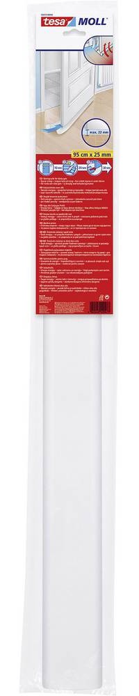 Tesa 05418-00004-01 Türbodendoppeldichtung tesamoll blanc (L x B)