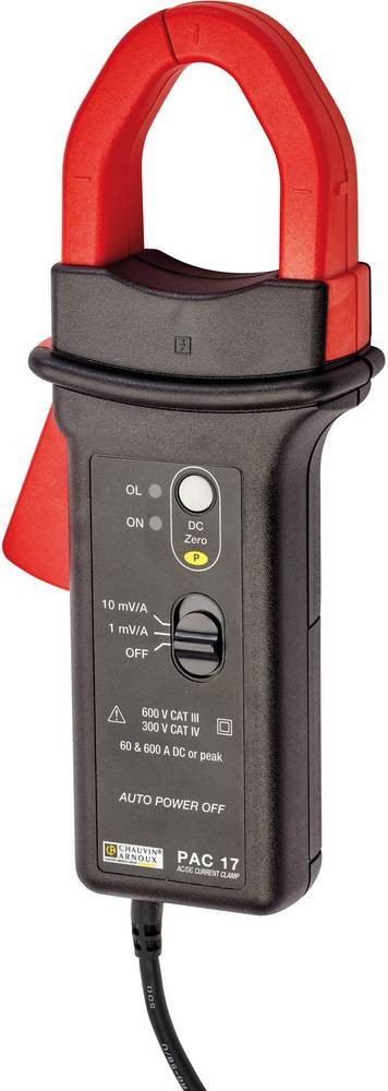 Chauvin Arnoux PAC 17 Stromzangenadapter Messbereich A/AC (Bereich):