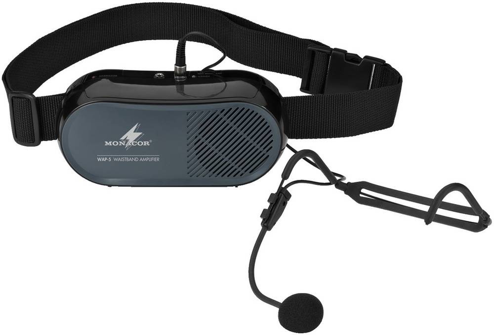 Monacor Headset Sprach-Mikrofon WAP-5 Übertragungsart (Details):