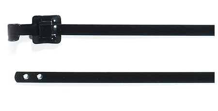 HellermannTyton 111-00149 MLT24SSC10-SS316/SP-BK Kabelbinder 630mm