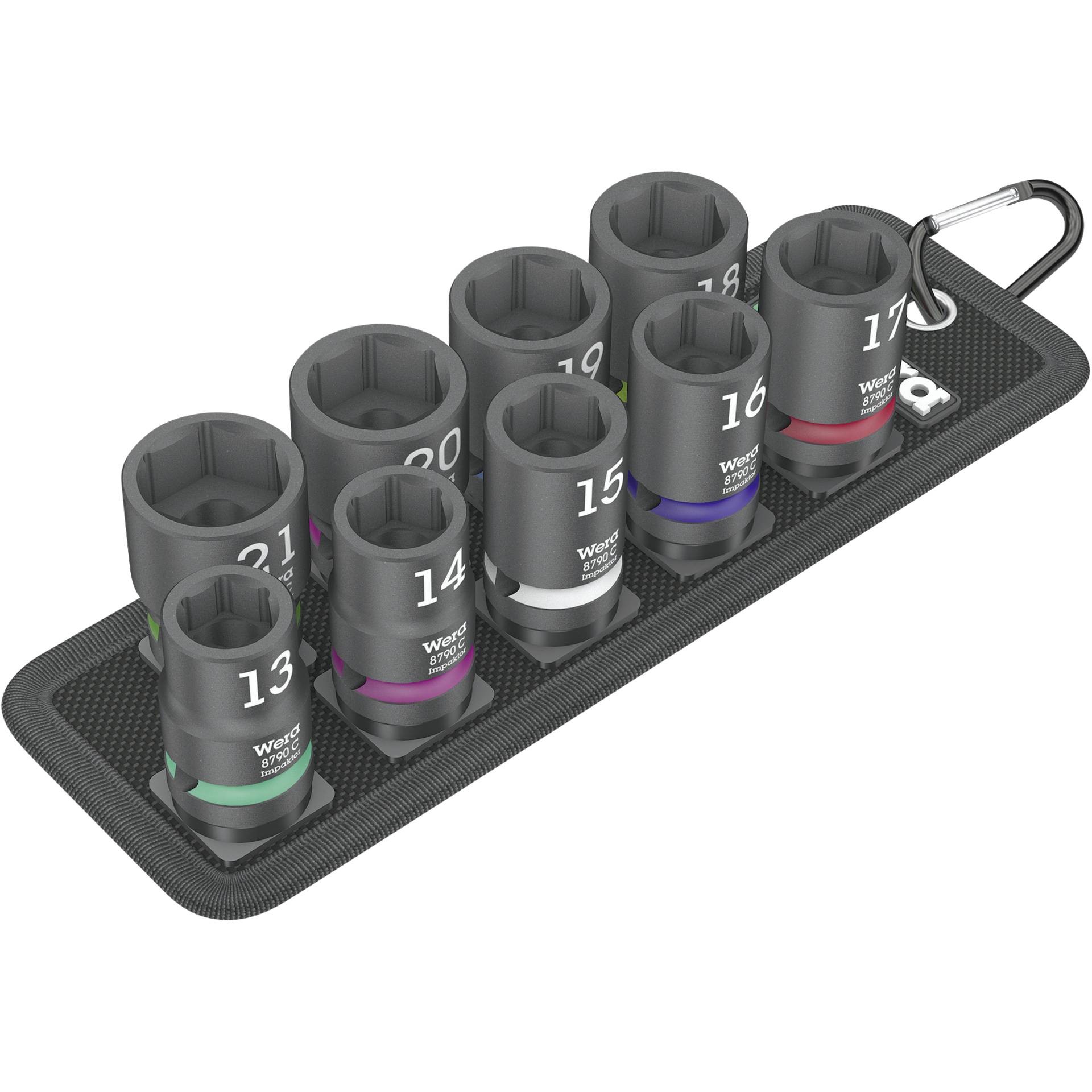 Wera Belt C Impaktor 1 Steckschlüsseleinsatz-Set 1/2\ 9teilig