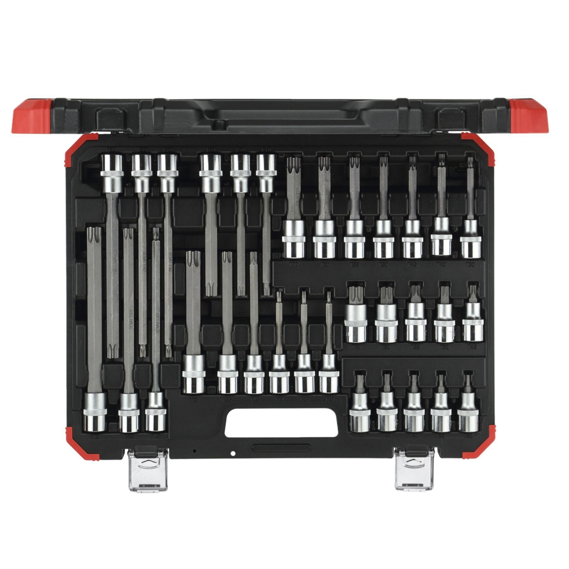 Steckschlüsselsatz R6800 3032 32-tlg.1/2 Zoll f.Innen-Torx-Schrauben