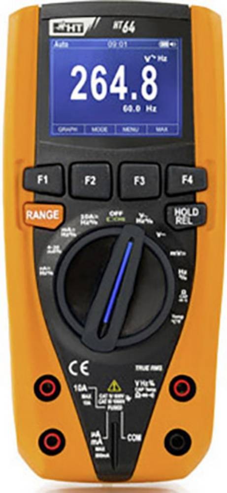 HT Instruments HT64 Hand-Multimeter digital Datenlogger CAT III 1000