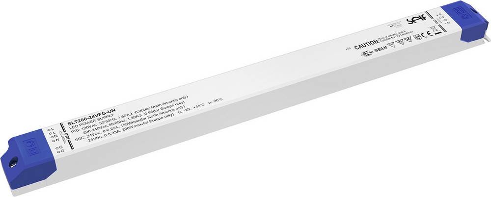 Self Electronics SLT200-24VFG-UN LED-Treiber Konstantspannung 200W 0A