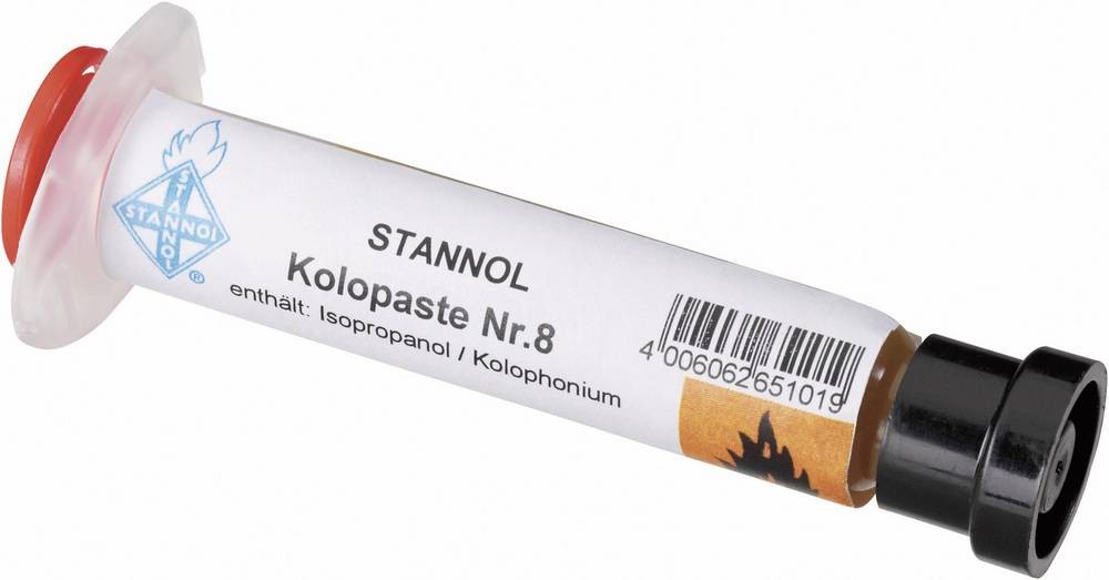 Stannol Nr.8 5CC Kolophonium Inhalt 4g F-SW 32