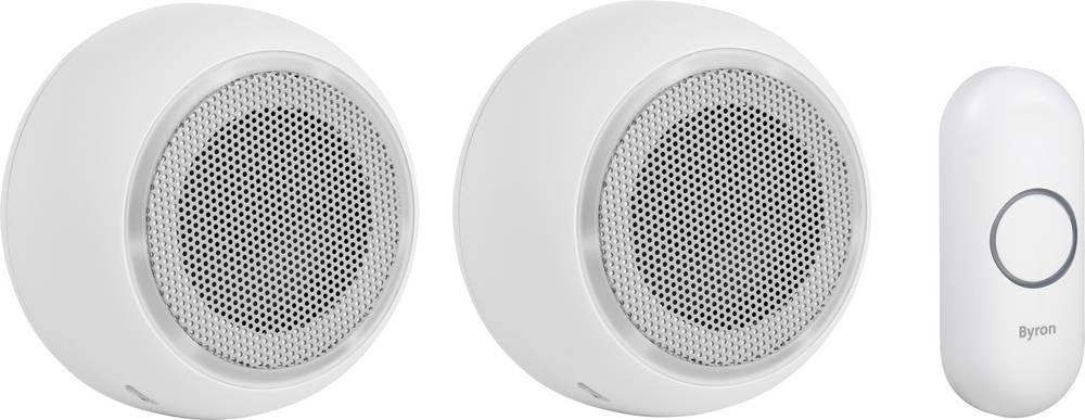 Byron DBY-23514 Funkklingel Komplett-Set con USB-Anschluss