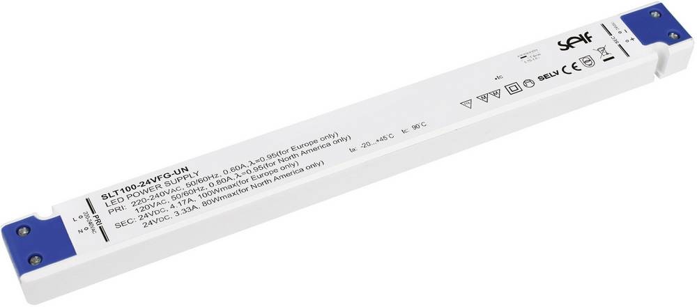 Self Electronics SLT100-48VFG-UN LED-Treiber Konstantspannung 100W 0A
